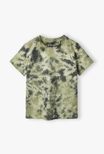 T-shirt dla chłopca - zielony kamuflage - 5.10.15.