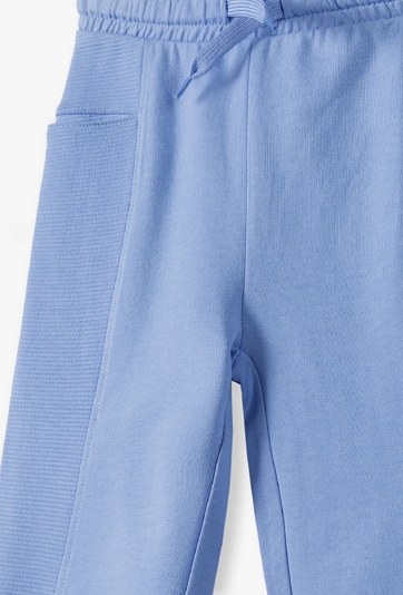 Niebieskie spodnie dresowe dla chłopca - 5.10.15.