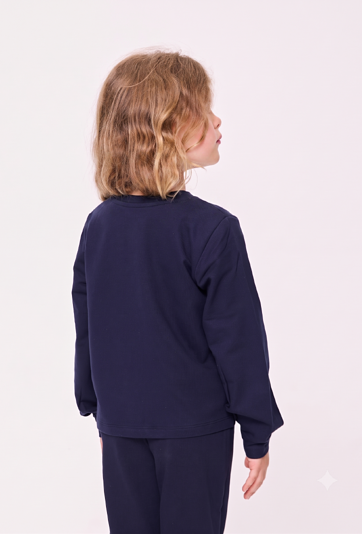 Bluza dziewczęca rozpinana