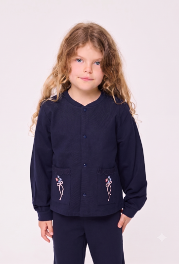Bluza dziewczęca rozpinana