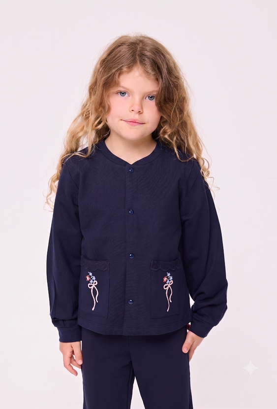 Bluza dziewczęca rozpinana