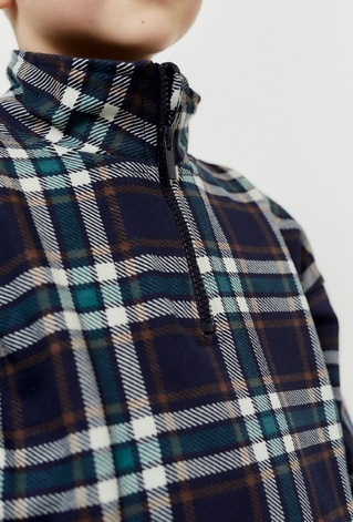 Bluza z wysoką stójką dla chłopca