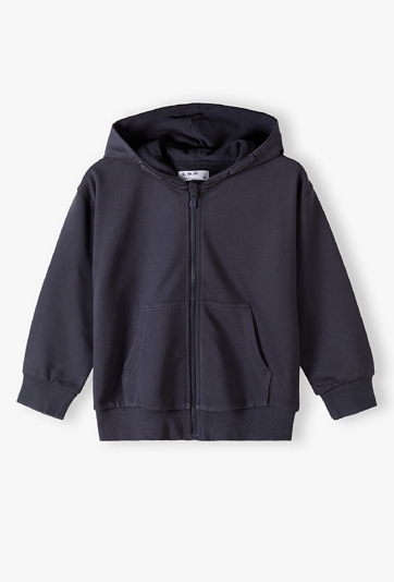 Grafitowa bluza dresowa z kapturem - 5.10.15.