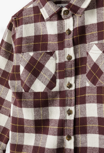 Koszula w kratę dla małego chłopca - 5.10.15