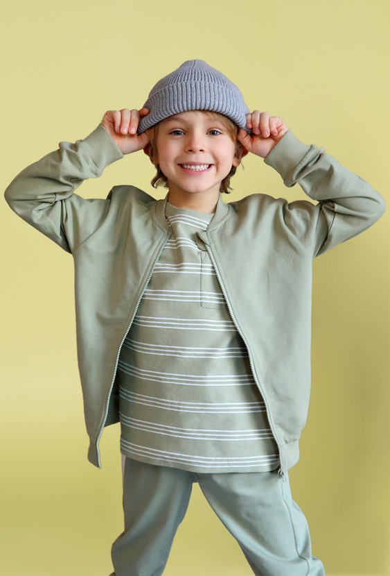 Dzianinowa bluza dresowa bez kaptura - 5.10.15.