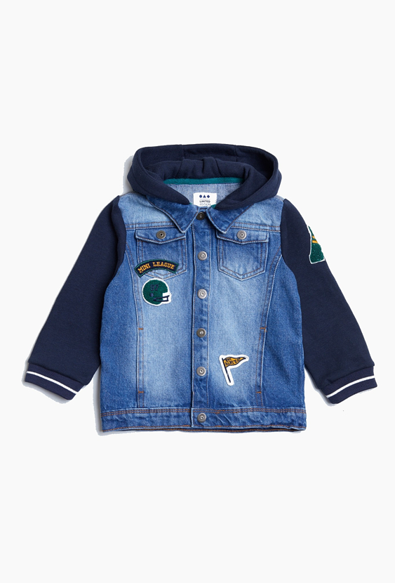 Niemowlęca kurtka typu bomberka „Mini League”