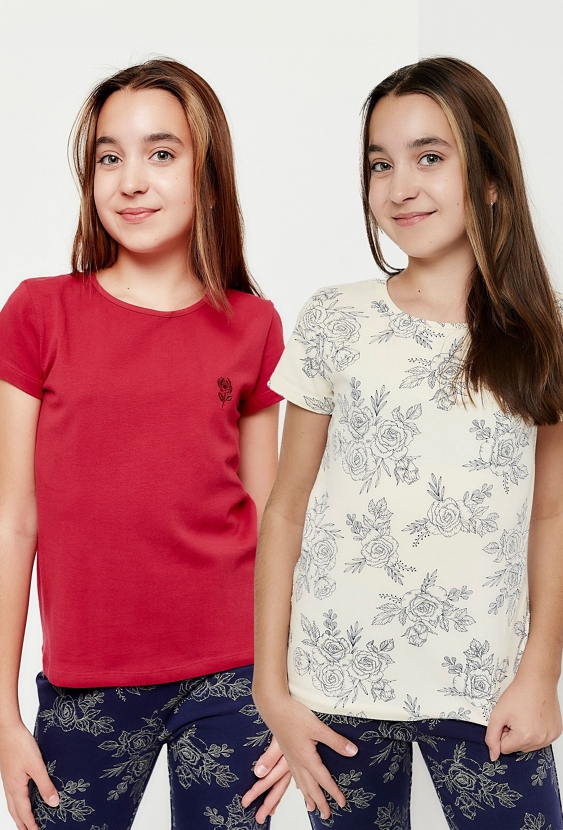 Zestaw t-shirtów dla dziewczynki