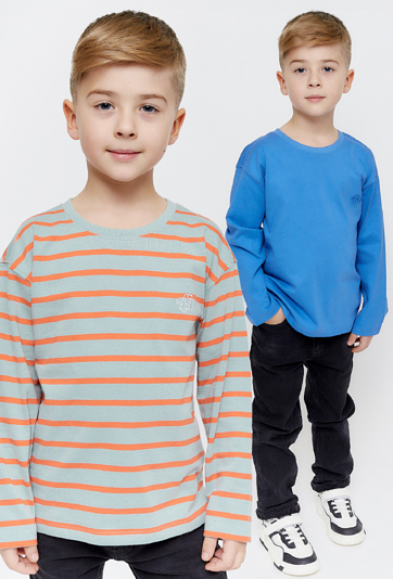 Bluzki długi rękaw 2-pak