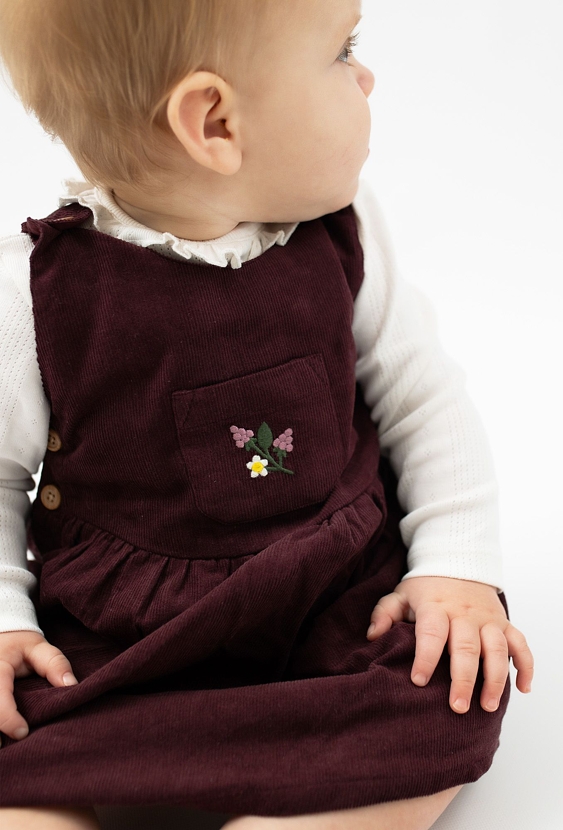 Komplet sukienka i bluzeczka dla niemowlaka - 5.10.15.