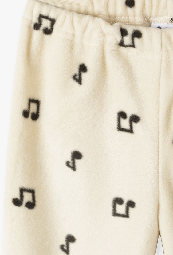 Spodnie dresowe polarowe dla niemowlaka - 5.10.15.