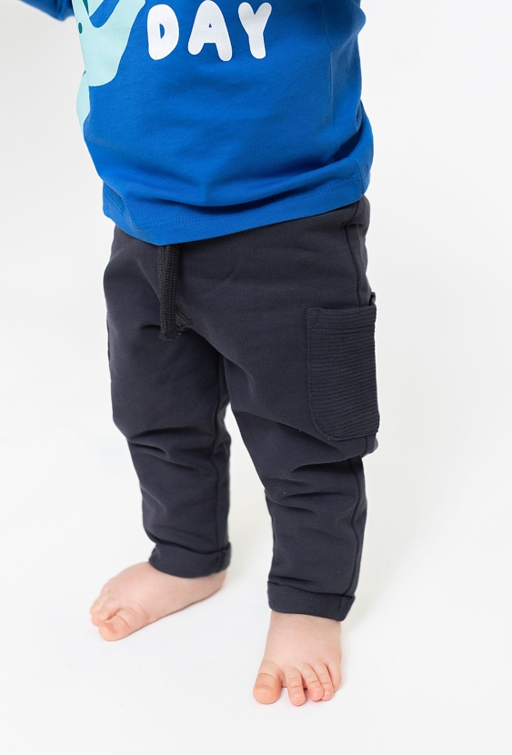 Spodnie dresowe dla niemowlaka - bojówki