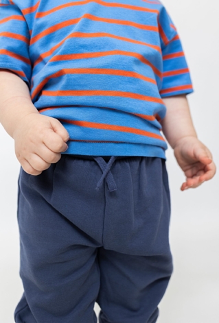 Granatowe spodnie dresowe dla niemowlaka