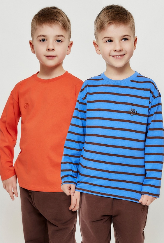 Bluzki z długim rękawem - 2-pak