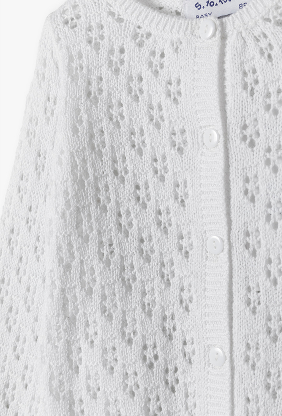 Sweterek niemowlęcy rozpinany