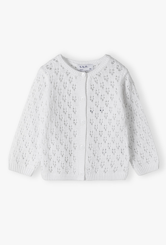 Sweterek niemowlęcy rozpinany