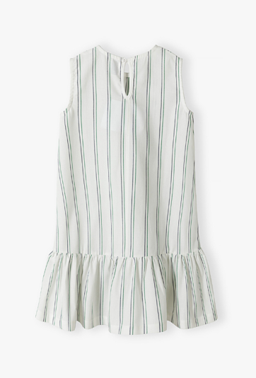 Sukienka bez rękawów w paski