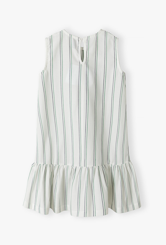 Sukienka bez rękawów w paski