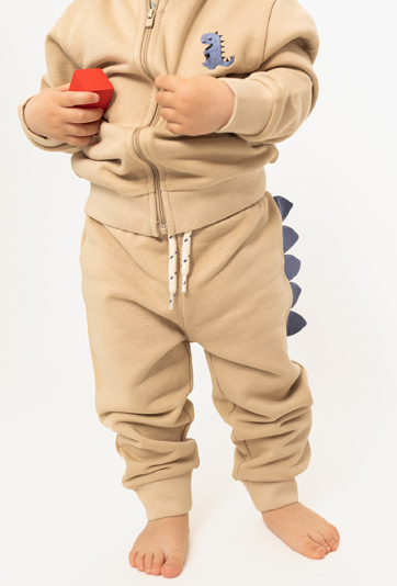 Bawełniane spodnie dresowe niemowlęce