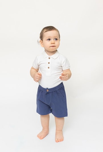 Komplet niemowlęcy: body i szorty