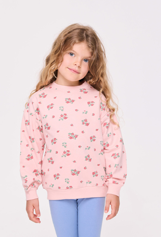 Bluza dziewczęca w delikatne kwiatki