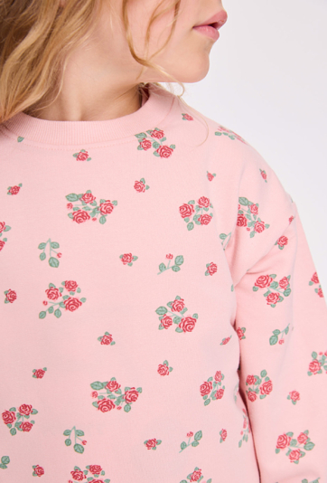 Bluza dziewczęca w delikatne kwiatki