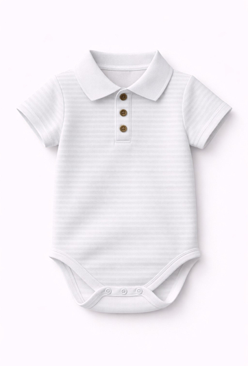 Body polo z krótkim rękawem