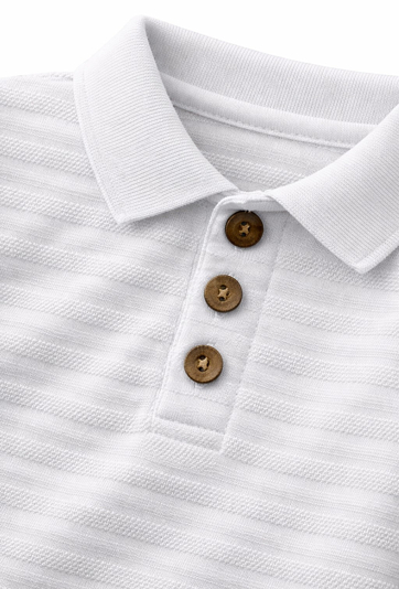 Body polo z krótkim rękawem