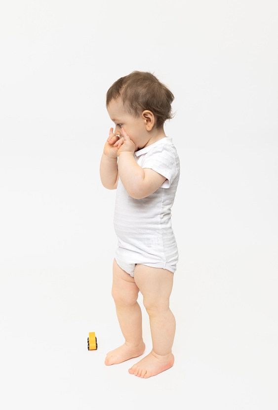 Body polo z krótkim rękawem