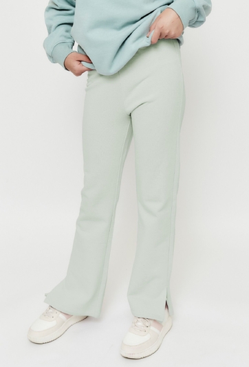 Spodnie dziewczęce - krój flare