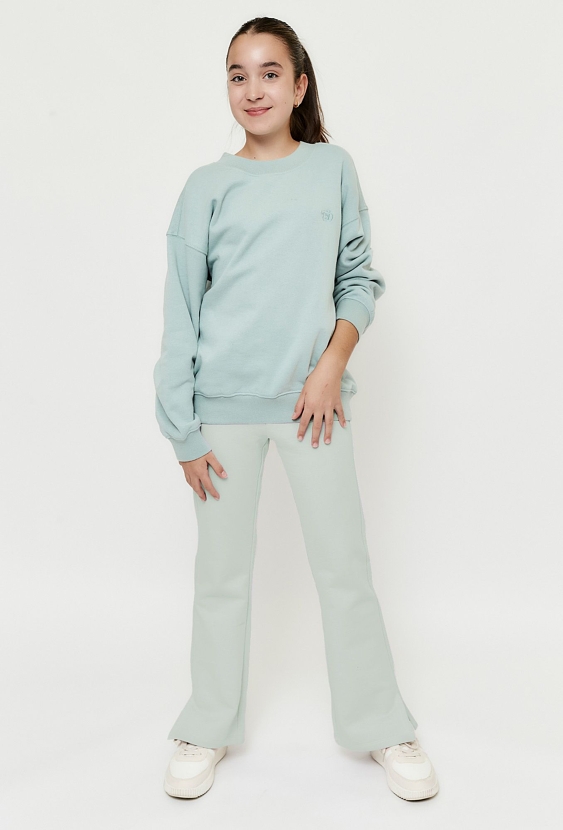 Spodnie dziewczęce - krój flare