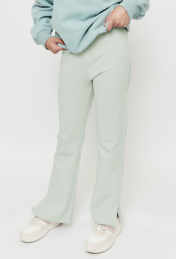 Spodnie dziewczęce - krój flare