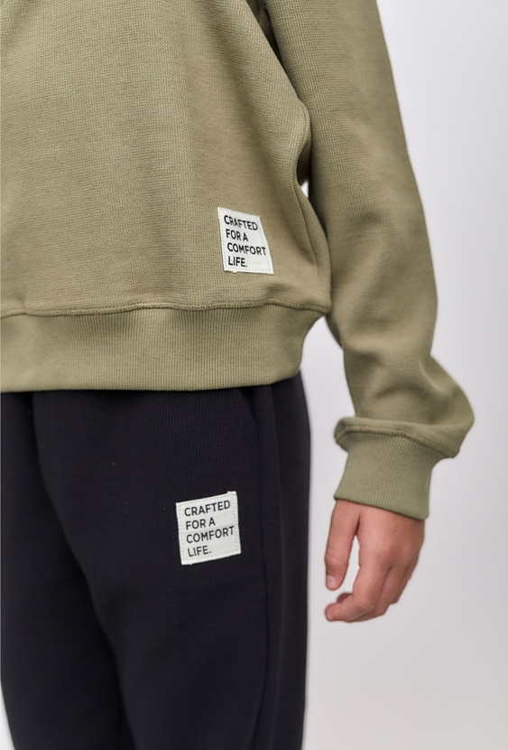 Chłopięca bluza z długim rękawem