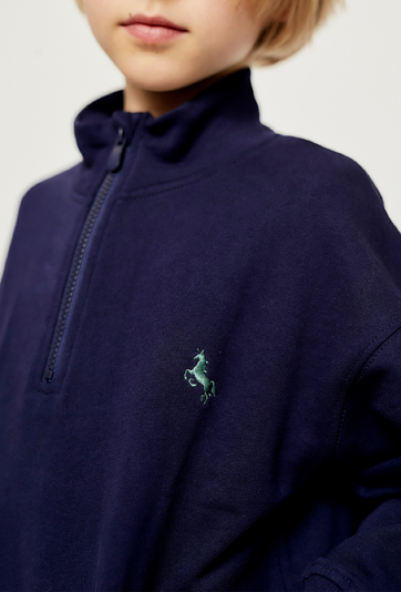 Bluza chłopięca ze stójką