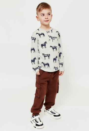 Spodnie dresowe bojówki