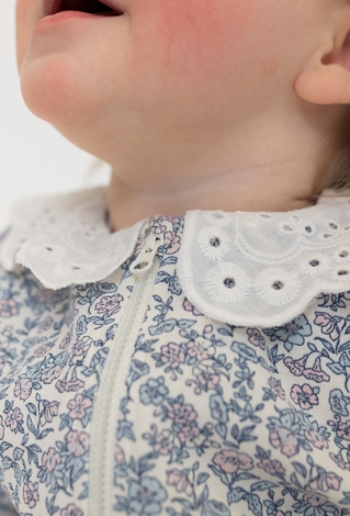 Bluza niemowlęca z kołnierzykiem