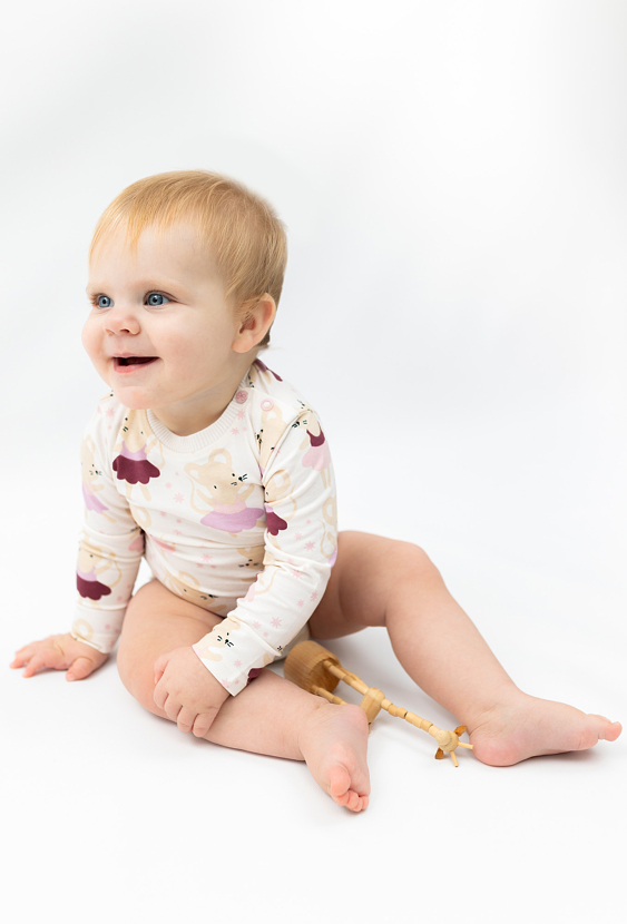 Body z długim rękawem w myszki 06T471C-0304