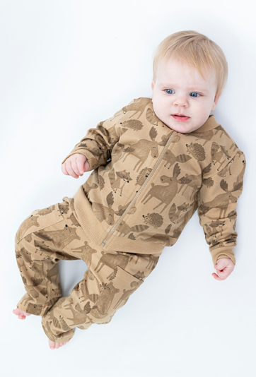 Brązowa bluza rozpinana - 5.10.15.