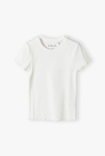T- shirt dziewczęcy w prążki - 5.10.15.