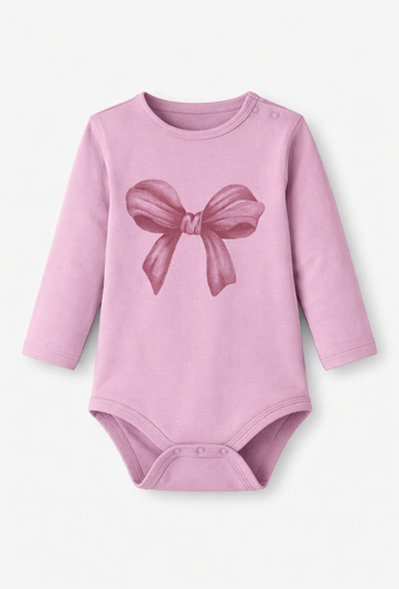 Body niemowlęce z długim rękawem