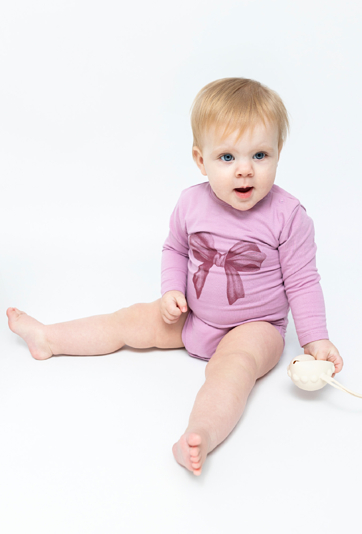 Body niemowlęce z długim rękawem