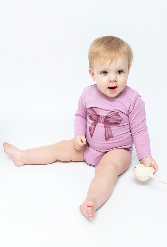 Body niemowlęce z długim rękawem