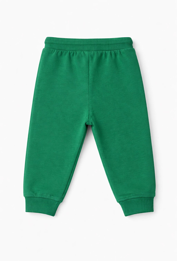 Zielone spodnie dresowe dla niemowlaka - 5.10.15.