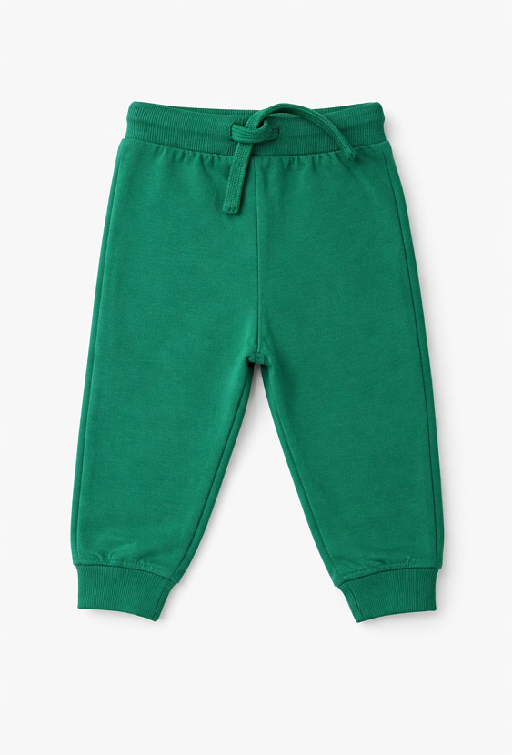 Zielone spodnie dresowe dla niemowlaka - 5.10.15.