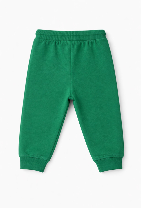 Zielone spodnie dresowe dla niemowlaka - 5.10.15.