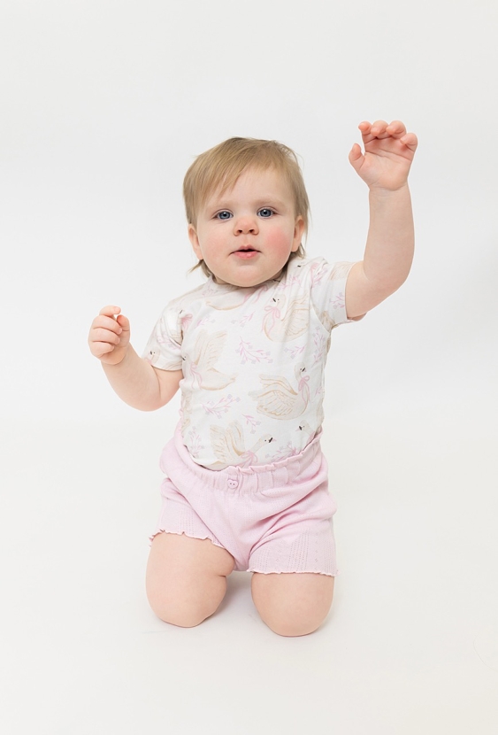 Szorty niemowlęce dziewczęce