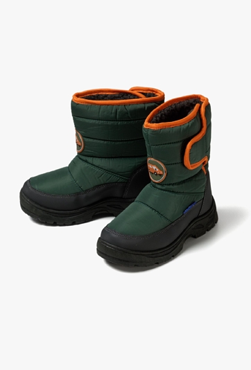 Buty zimowe - śniegowce dla chłopca - zielone - 5.10.15.