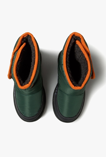 Buty zimowe - śniegowce dla chłopca - zielone - 5.10.15.