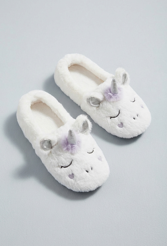 Kapcie dziewczęce -  jednorożce