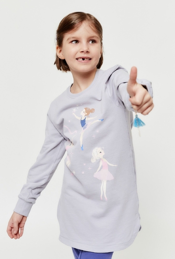 Sportowa sukienka w baletnice