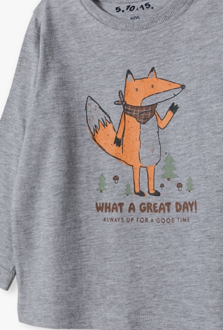 Piżama chłopięca z nadrukiem